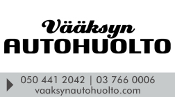 Vääksyn Autohuolto Oy logo